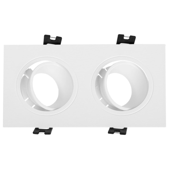 Frame for Downlight ONIRO 2xMR16 L.17,3xW.9,3xH.2,9cm Polycarbonate (PC) White