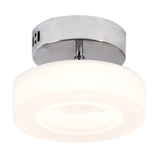 Plafond TOKIO 1x12W LED 4000K H.10xD.13cm Chrome