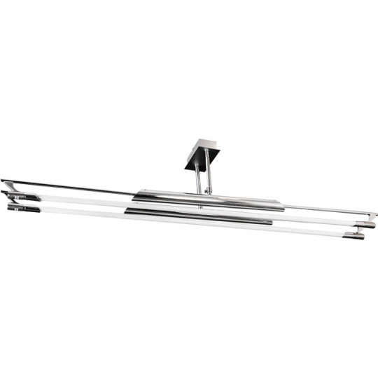 Lámpara de Techo ALFORSITA 1x54W G5 T5 L.130xAn.15xAl.Reg.cm Cromo