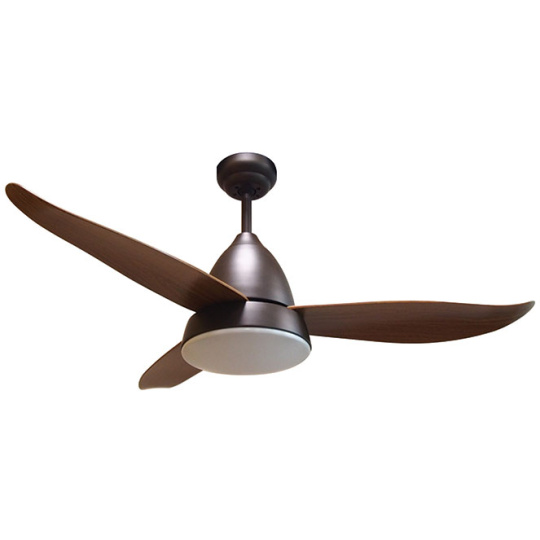 Ceiling fan DC MARINO brown, 3 blades, 16W LED 4000K, H.45xD.122cm