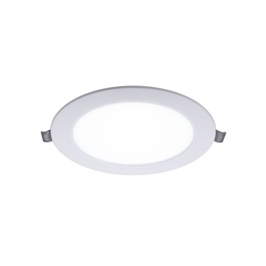 Foco de encastrar INTEGO 2.0 redondo 15W LED 1200lm 6400K 120° Alt.2,7xD.14,5cm Branco