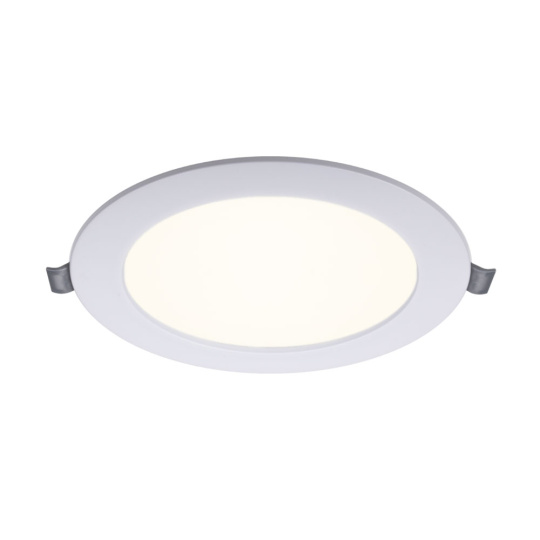Downlight Empotrable INTEGO 2.0 redondo 20W LED 1800lm 3000K 120° Al.2,7xD.17,5cm Blanco