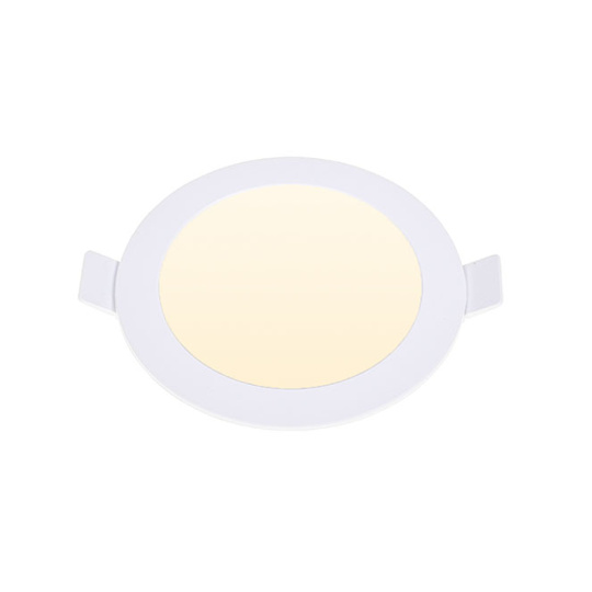 Downlight Empotrable INTEGO 2.0 PC redondo 6W LED 600lm 3000K 120° Al.2,5xD.12,5cm Blanco