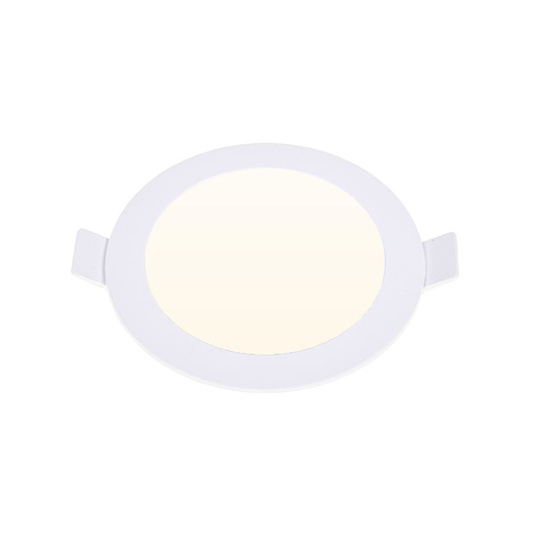 Downlight Empotrable INTEGO 2.0 PC redondo 6W LED 600lm 4000K 120° Al.2,5xD.12,5cm Blanco