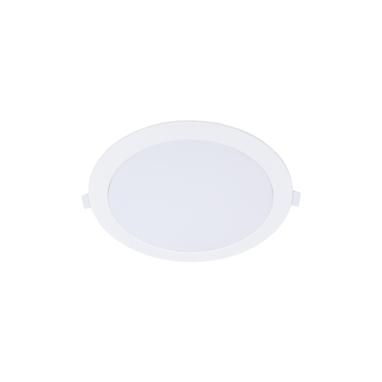 Downlight INTEGO 2.0 PC round 12W LED CCT 1200lm 120° H.2,5xD.17,5cm white