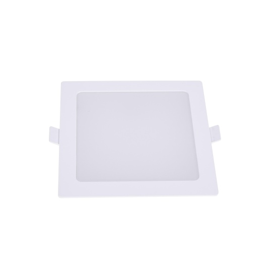 Foco de encastrar INTEGO 2.0 PC quadrado 6W LED CCT 600lm 120° C.12,5xL.12,5xAlt.2,5cm branco