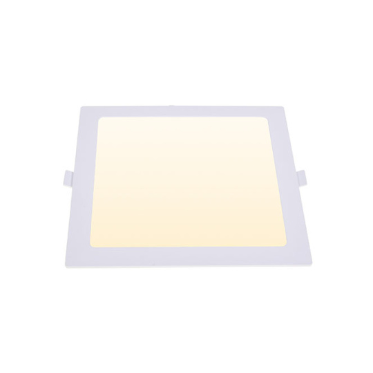 Downlight Empotrable INTEGO 2.0 PC quadrado 12W LED 1200lm 3000K 120° L.17,5xAn.17,5xAl.2,5cm Blanco