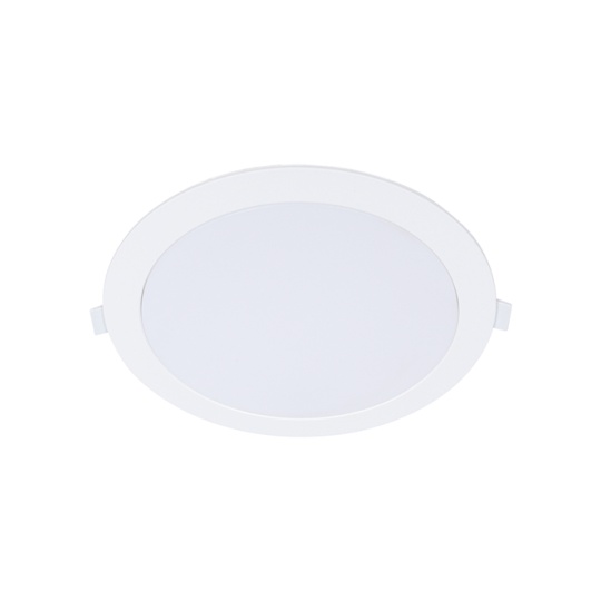Downlight INTEGO 2.0 PC round 18W LED CCT 1800lm 120° H.2,5xD.22,5cm white