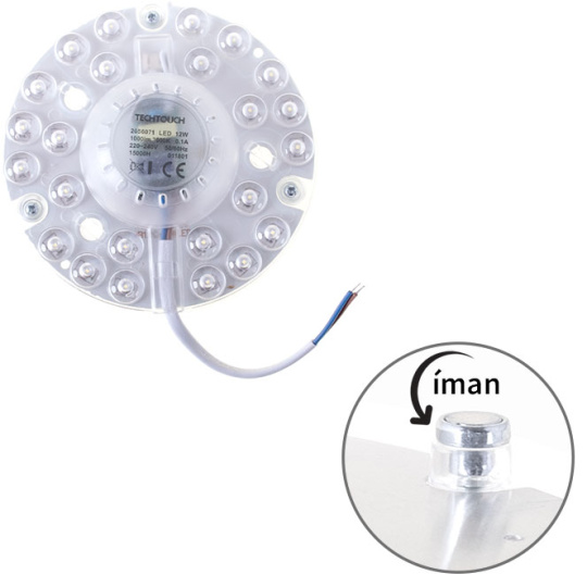 Round SURF LED module 12W D.12,5cm 3000K