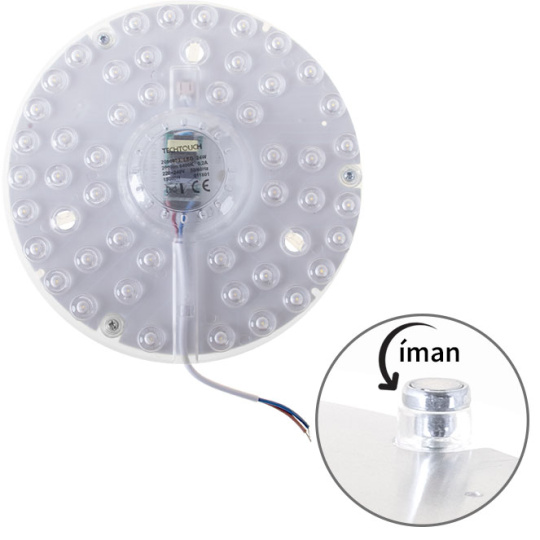 Round SURF LED module 24W D.18cm 6400K