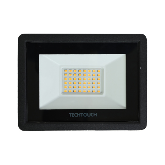 Proyector X2 SUPERVISION IP65 1x30W LED 3000lm 4000K 120°L.16xAn.2,8xAl.12cm Negro