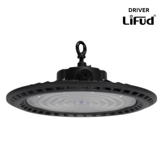 High Bay MEGAVISION 150W/120W/90W LED 150lm/W 6500K 90° IP65 H.11xD.36cm Black