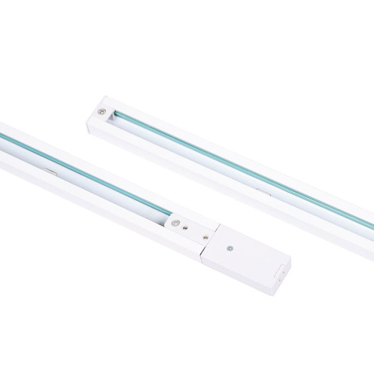 Track for LINE PRO X2 spotlight 1m (2 wires) in white aluminum