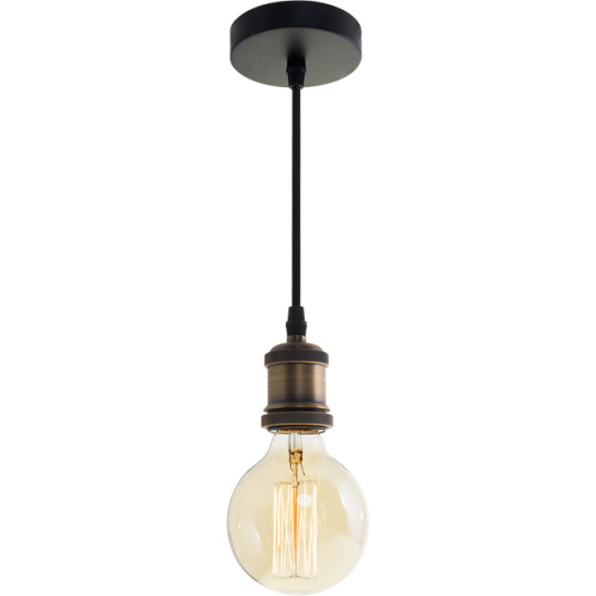 Colgante SENSATION 1xE27 Al.Reg.xD.10cm Bronce