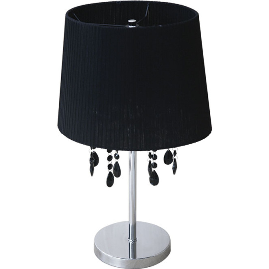 Table Lamp OLÍMPIA 3xE14 L.35xW.22xH.57xD.35cm Black/Chrome