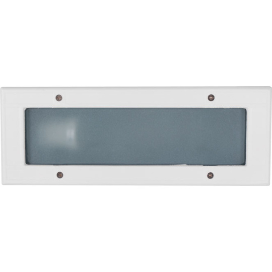 Recessed Wall Lamp SAGA rectangular IP54 1xE27 L.30,5xW.10xH.11,3cm White