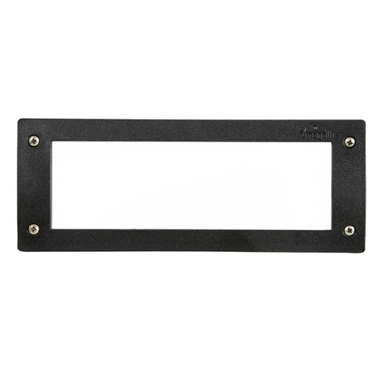 Recessed wall Lamp LETI 1xE27 IP66 L.29,3xW.9,8xH.11,3cm black resin