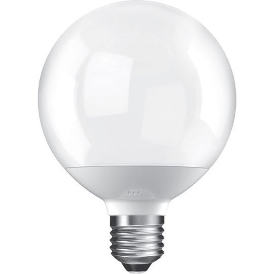 Bombilla E27 (grueso) Globo VALUE LED D95 4.5W 3000K 400lm -A+