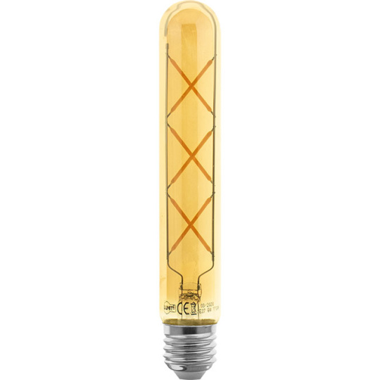 Bombilla E27 (grueso) JOELE LED 6W 2200K 440lm 270°Ambar-A+