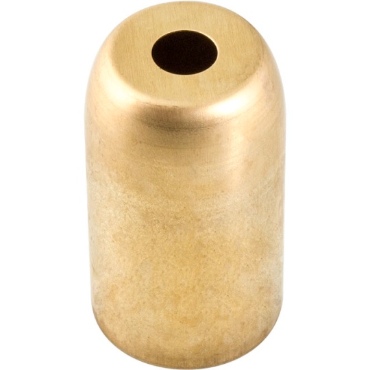 Copo para suporte de lâmpada E14 de latão Alt.5,6xD.3,2cm (em bruto)