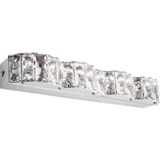 Wall Lamp ZURIQUE 1x16W LED 1350lm 4000K L.40xW.9xH.6cm Chrome