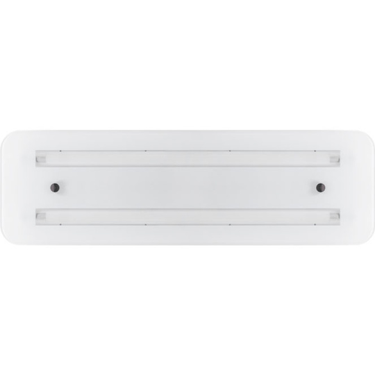 Plafond TANZANITA 2xG13 T8 LED 60cm C.68xL.20xAlt.4cm Branco