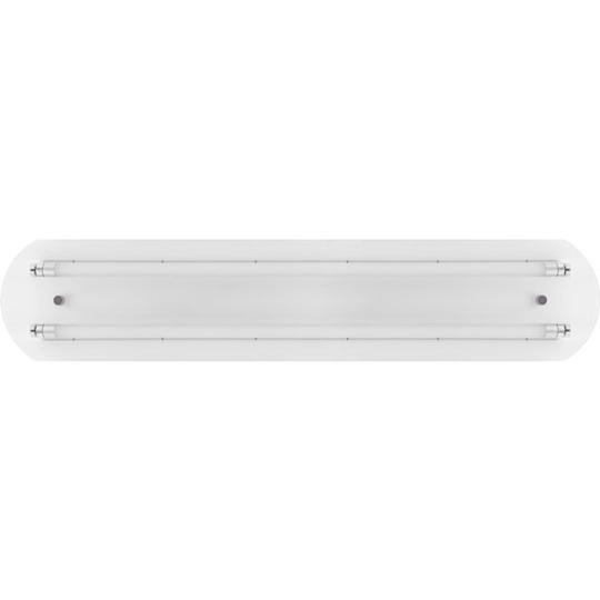 Plafond Jadeíte 2xG13 T8 LED 90cm L.100xW.22xH.6cm White