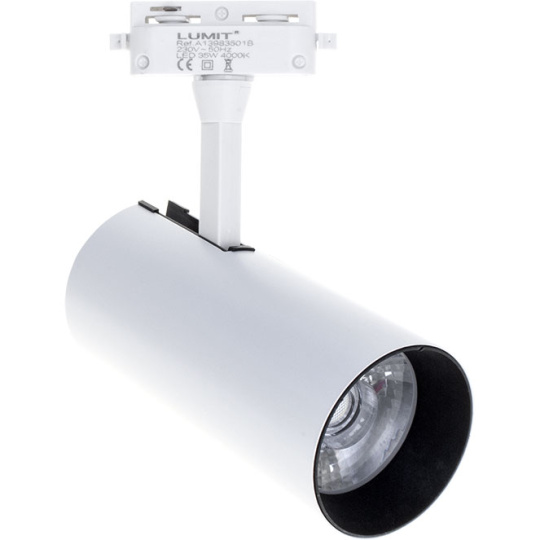 Track Spotlights ADONIS (2 wires) 1x35W LED 2200lm 6400K 24° L.8xW.8xH.24cm Aluminium White