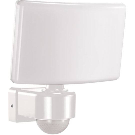 Aplique MONROE con sensor IP65 1x30W LED 2200lm 3000K L.19,91xAn.22,25xAl.18,845cm Plástico Blanco