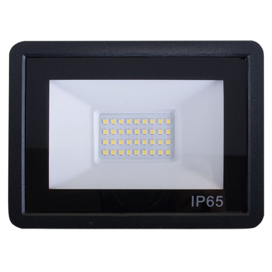 Proyector TUMUT IP65 30W LED 2250lm 6400K C.16,7xL.2,9xA.12,0cm Negro
