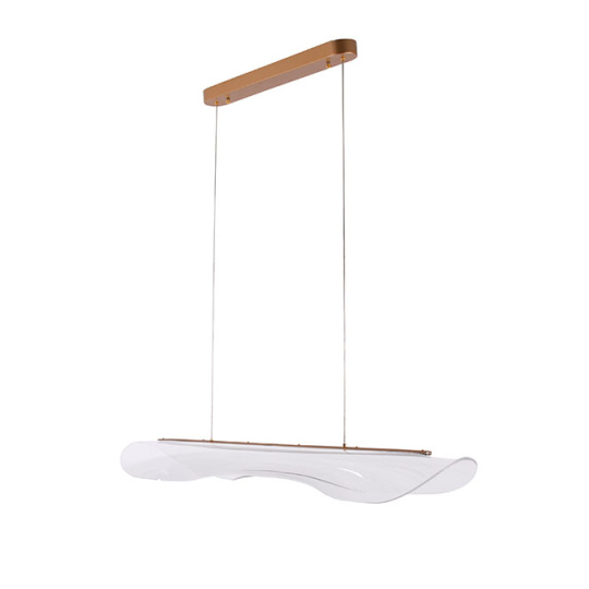 Pendant CORALINA 88W LED 7920lm 3200/4000/6000K L.100xW.26xH.Reg.cm Gold