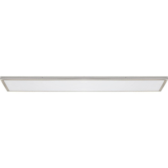 Surface Mounted Panel TOLSTOI 30x120 1x72W LED 5760lm 3000K 120° L.120xW.30xH.2,3cm Satin Nickel