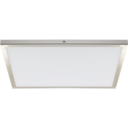 Painel de superfície TOLSTOI 30x30 1x24W LED 1920lm 6400K 120° C.30xL.30xAlt.2,3cm Níquel