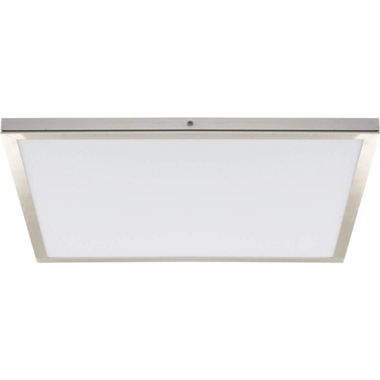 Surface Mounted Panel TOLSTOI 40x40 1x36W LED 5880lm 4000K 120° L.40xW.40xH.2,3cm Satin Nickel