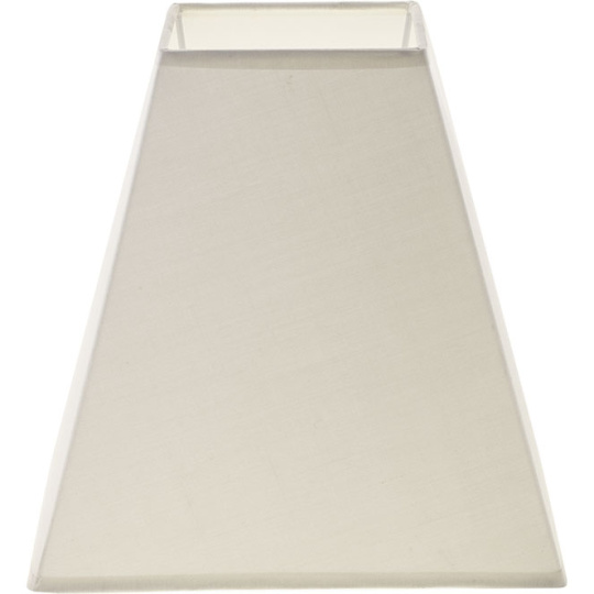 Lampshade CIPRIOTA square prism fabric PVC802 with fitting E27 L.20xW.20xH.20cm Beije