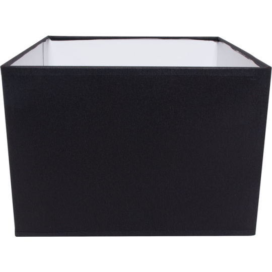 Lampshade GREGO square with fitting E14 L.20xW.20xH.15cm Black