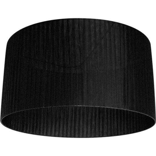 Lampshade NEOZELANDÊS round large M10 (lira) H.30xD.57cm Black