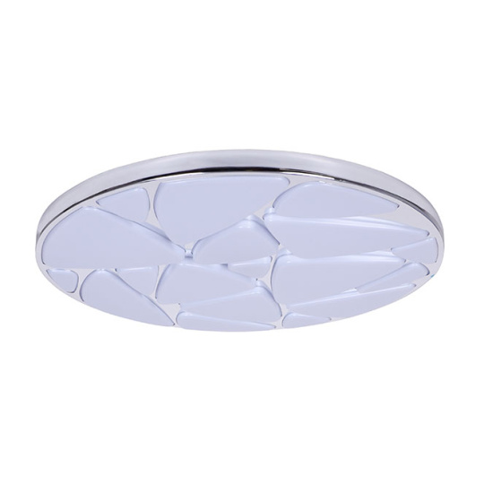 Plafond MARTE D.50cm 72W LED regulável 3000-4000-6000K Cromado