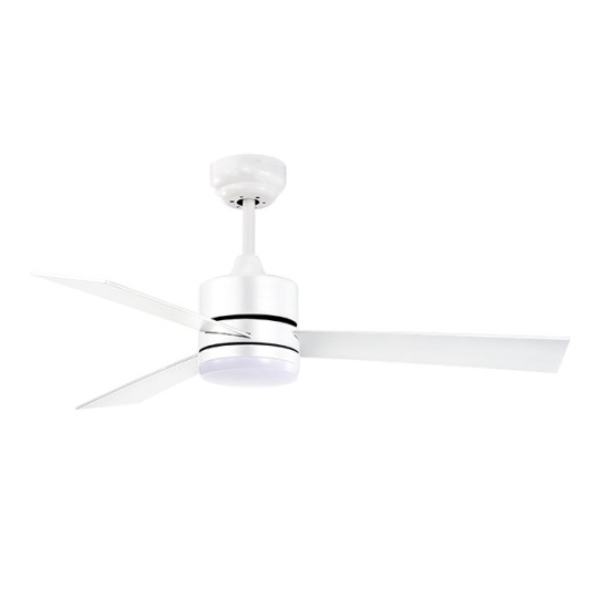 Ceiling fan DC KILIM white, 3 reversible blades, 18W LED 3000|4000|6500K, H.40xD.107cm