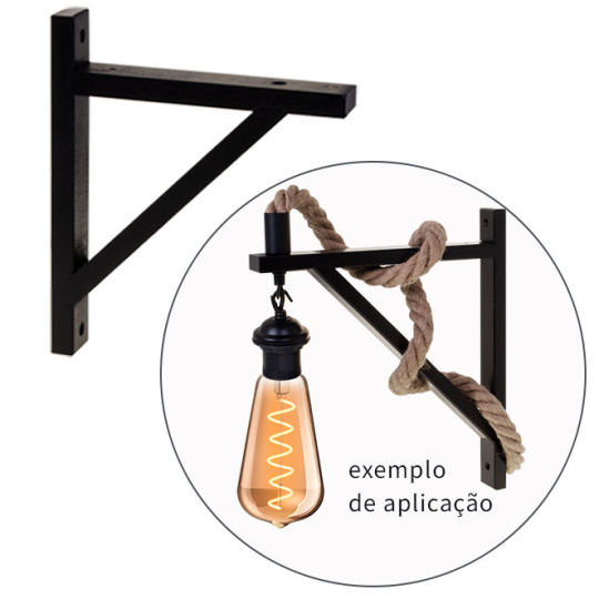 Base for Wall Lamp ESQUADRO square L.3xW.27,8xH.31cm Wood Black