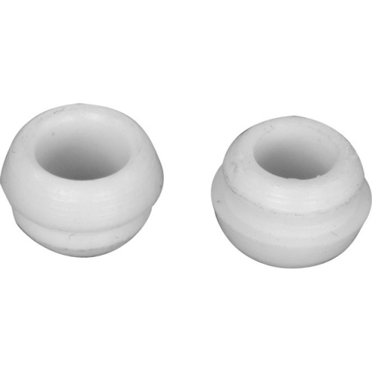 Bushing white 0,6xD.0,95cm