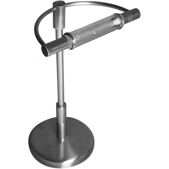 Candeeiro de mesa MIRA 1xR7s 118mm C.22xL.24xAlt.40cm Níquel