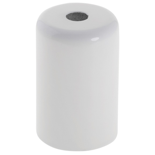 E27 cover for lampholder metal white