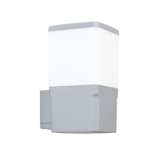 Wall Lamp VIRGILIO 1xE27 11W CCT (3colors) switch IP55 L.13,1xW.15,5xH.25cm grey resin