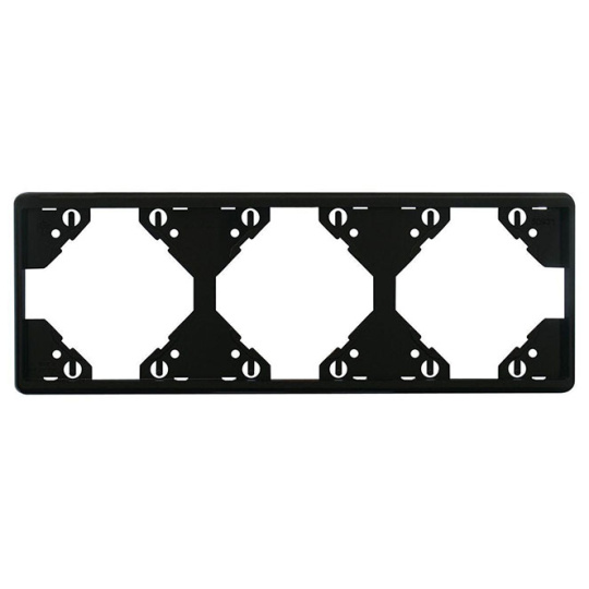Triple Horizontal Frame APOLO5000 in black