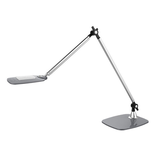 Sobremesa CADIZ 10W LED 3000-4000-6000K 600lm C.68xA.18.cm plata