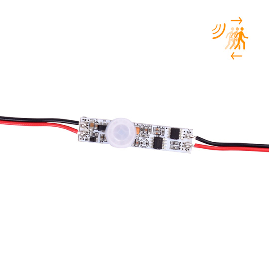 PIR motion sensor switch 12V/24Vdc 3A