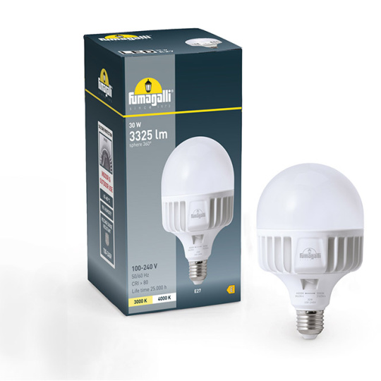 Bombilla E27 (grueso) LED-CCT 30W CCT (3000/4000K)