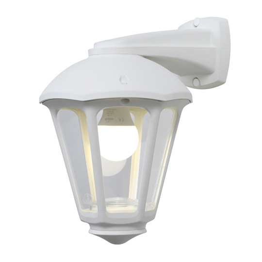 Aplique GIAMPY 1xE27 IP55 L.21xAn.27xAl.31,5cm resina blanca