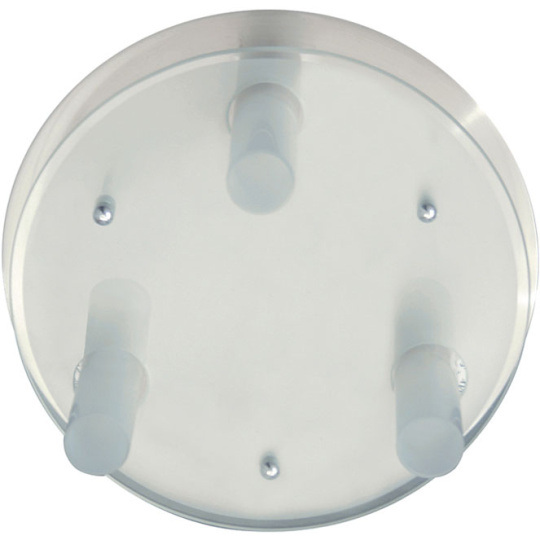 Plafond DINA small 3xG9 H.13xD.21cm Satin Nickel